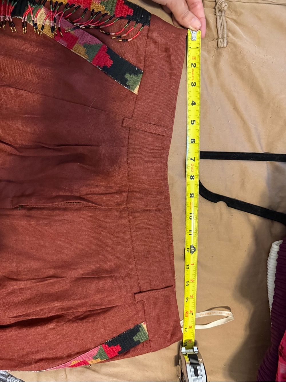 FARM Rio Side Beaded Pants - Picture 4 of 5
